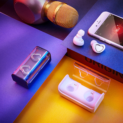 运动蓝牙耳机场景拍摄 科技与活力的完美融合